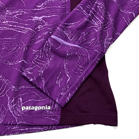 Patagonia All Weather Zip Neck Lightweight Performance Pullover Womens Medium - Picture 2 of 12